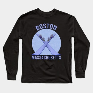 Boston, Massachusetts Long Sleeve T-Shirt